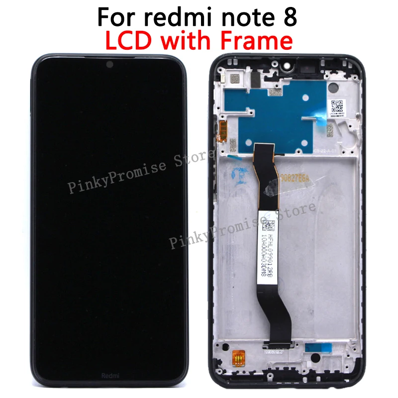 ЖК дисплей для Xiaomi Redmi Note 8 сенсорный экран с дигитайзером в сборе Pro сменный