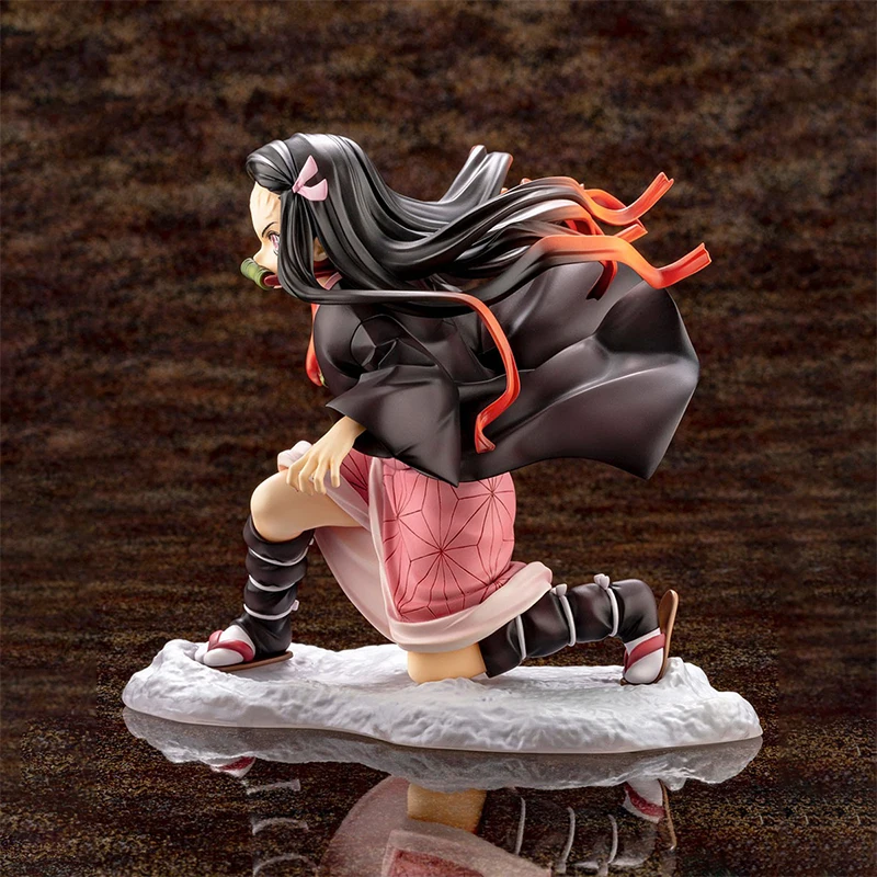 Демон убийца аниме Рисунок камадо Tanjirou Nezuko Kimetsu без Yaiba ПВХ экшн статуэтки