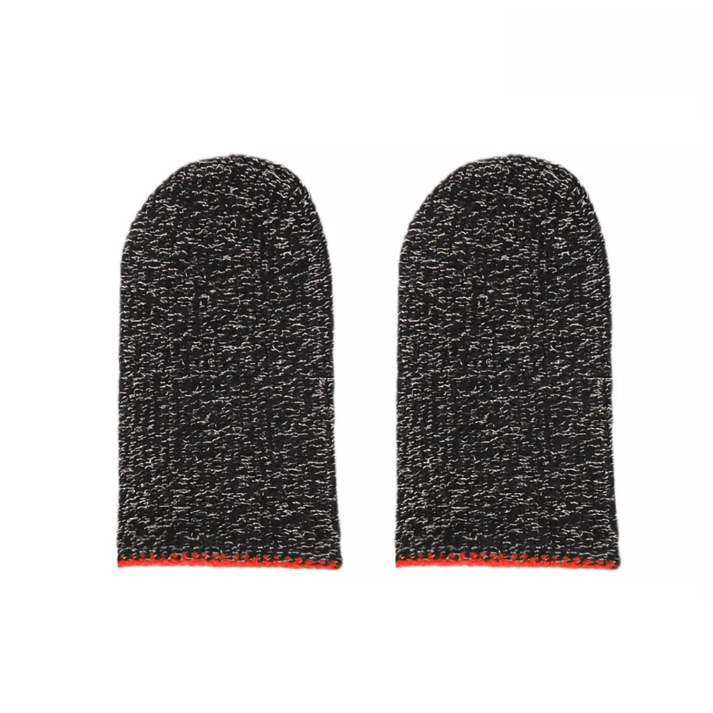 

1pcs Game Gloves Finger Sleeves Sweat-proof Elastic Gaming Screen Gloves Knitted Game Sleeves Breathable Finger Cover