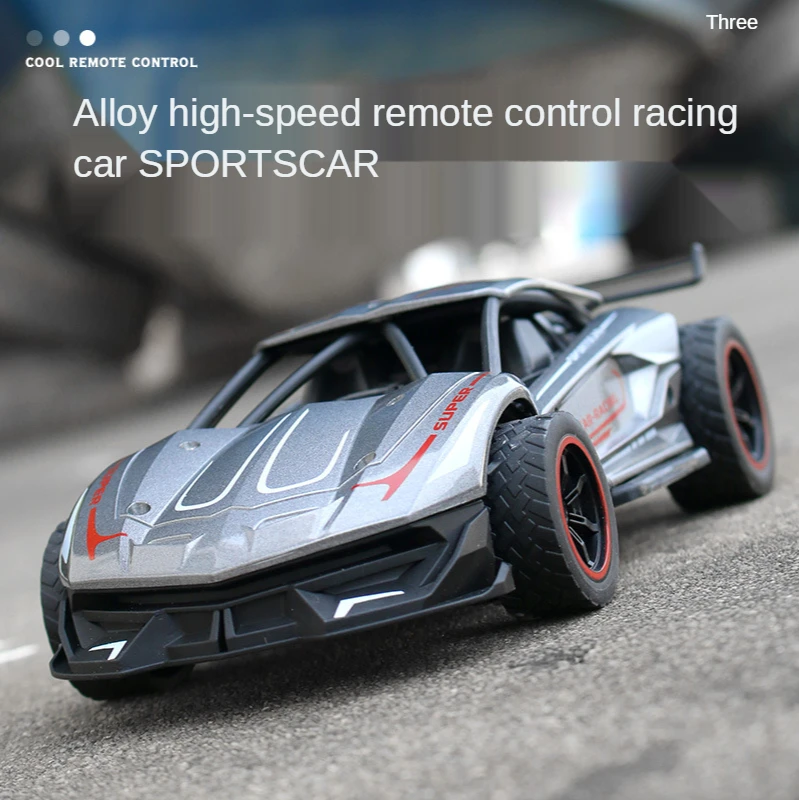 

New Children's 2.4G Rechargeable Remote Control Car Simulation Alloy Car Model RC Drift High-Speed Car Toy K-STAR Dropshipping