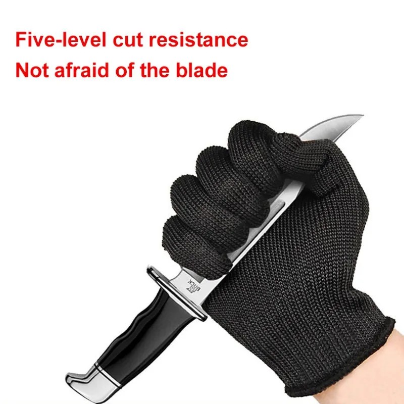 

1Pair Anti-cut Outdoor Hunting Fishing Gloves Hand Protect