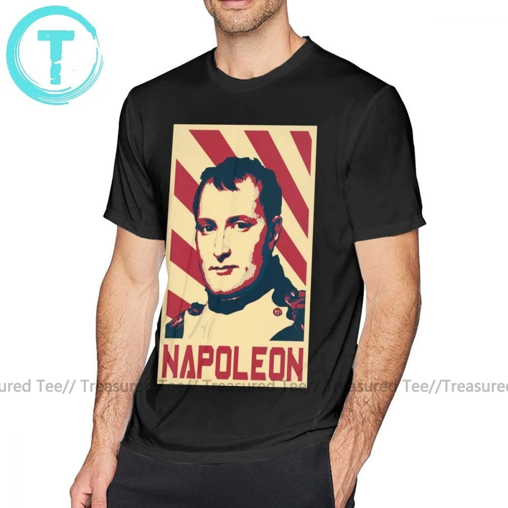 

Футболка с изображением Наполеона, футболка с изображением Наполеона бонадинга в стиле ретро, модная мужская футболка с рисунком, смешная хлопковая футболка с коротким рукавом 6xl