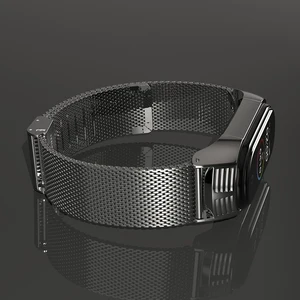 Ремешок для Mi Band 5, браслет для Xiaomi Band 4, браслеты для Xiaomi Band 4, браслет Pulseira Miband 3, металлический, Миланский, Xiomi Pasek NFC