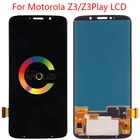 AMOLED-дисплей для Motorola Moto Z3 Play LCD xtзакладки для замены ЖК-дисплея с сенсорным экраном и дигитайзером в сборе Z3play