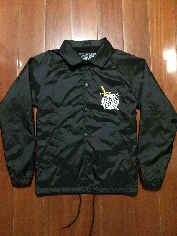 Черный Санта Круз овечья шерсть Толстовка Зимняя скейтборд полная одежда куртка