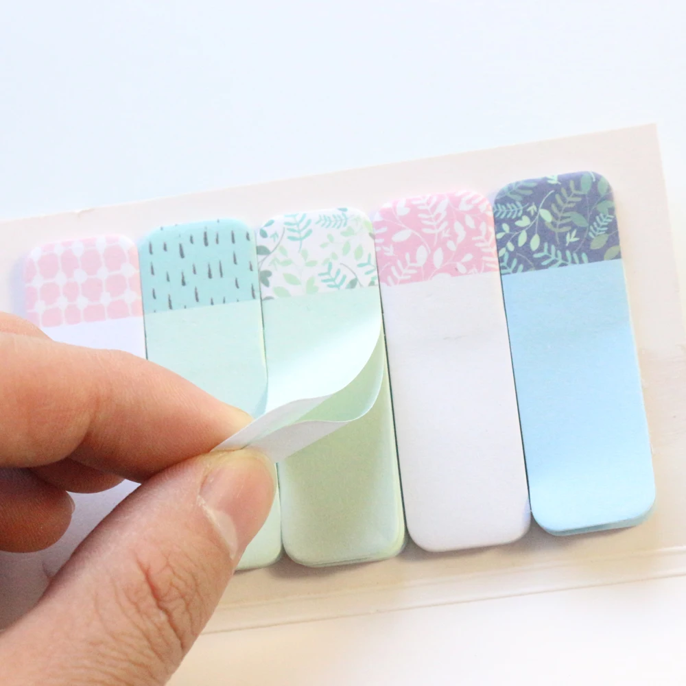 Оригинальный креативный мультяшный цветочный дизайн Domikee индексный ярлык липкий