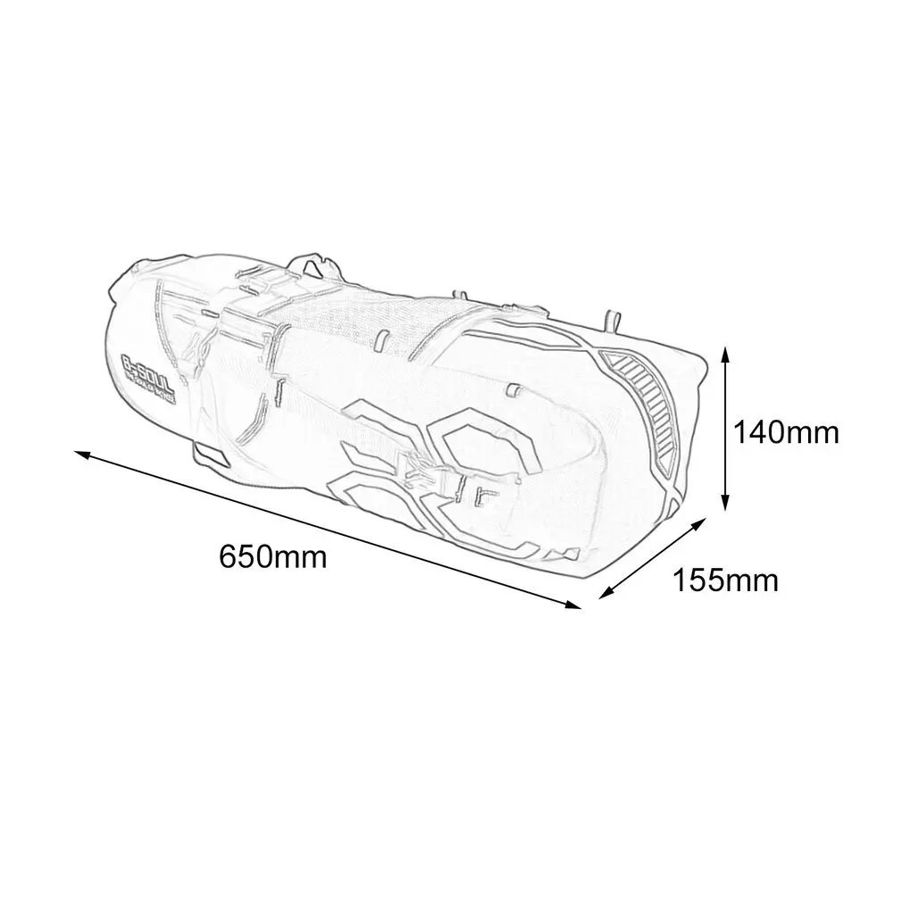 

Mountain Bike Bag Front Beam Bag Bicycle Bag Road Car Front Bag Riding Equipment Saddle Bag Tube Bag