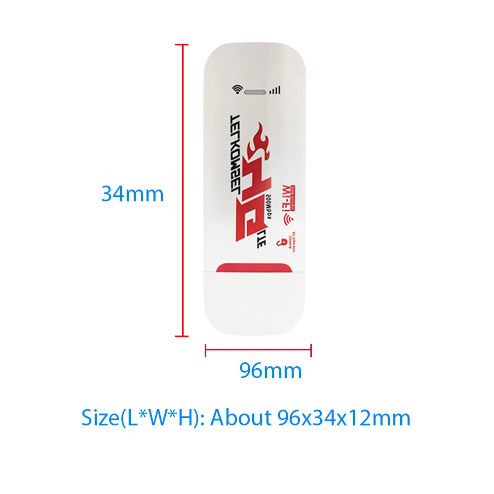 

Wifi Adapter Mini Portable Network Card Universal 4G LTE Modem USB Wireless For Laptop Dongle 150Mbps High Speed Wi-fi Hotspot