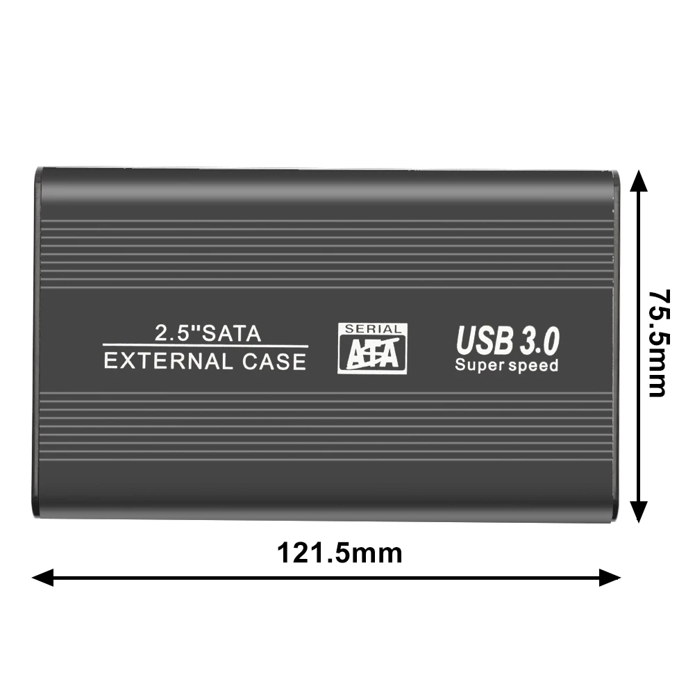 USB3.0 жесткого диска SATA HDD чехол 2 5 дюймовый корпус для внешнего Win 7/8/10 коробка
