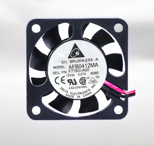 Ventilador de refrigeración silencioso, bola Dual, AFB0412MA, пункт «Дельта» 4 см, 4010, 12V, 0.10A