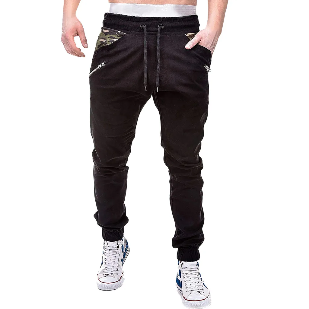 SAGACE Модные мужские спортивные камуфляжные ремни повседневные свободные штаны с