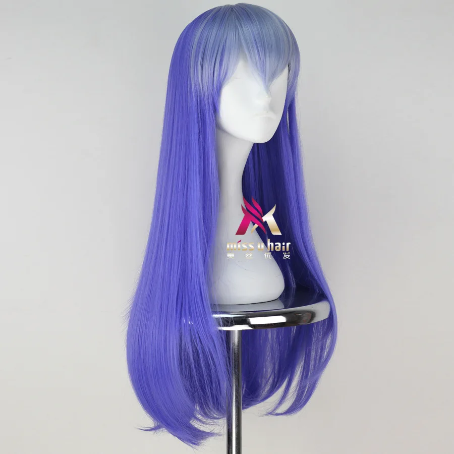 Парик для косплея Happy Tree Friends из фиолетового и синего синтетического волокна