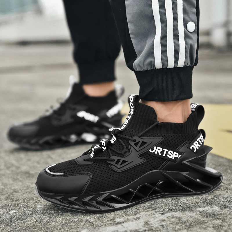 Blade спортивная обувь для мужчин дышащие кроссовки дизайн противоскользящая