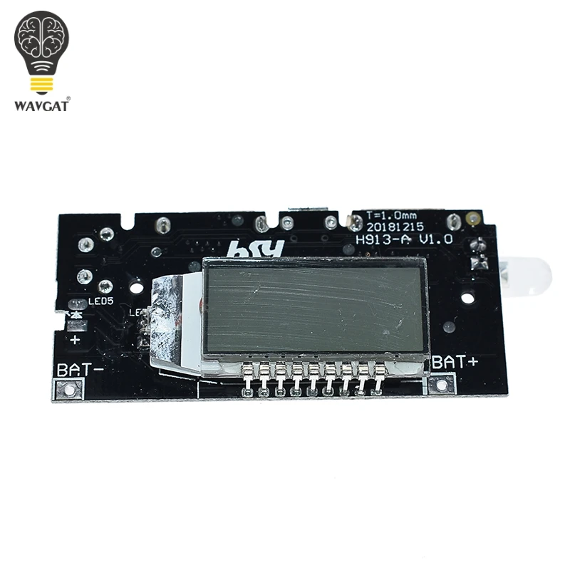 Два порта USB 5V 1A 2.1A Mobile Power Bank 18650 зарядное устройство PCB силовой модуль аксессуары для телефона DIY светодиодный ЖК-модуль
