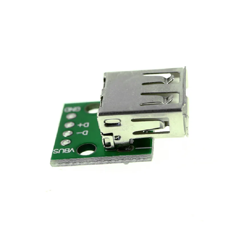 1 шт. USB 2 0 гнездо для DIP 54 мм Pin 4P модуль адаптера | Электроника