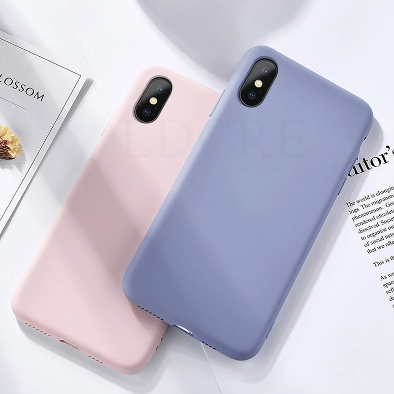 Жидкий силиконовый чехол для Xiaomi Redmi 10X Note 9 9S Pro Max мягкие ТПУ чехлы на