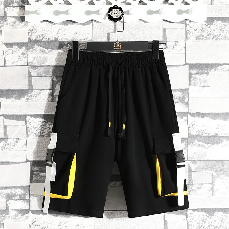 

Men's Short Sets 2021 Summer Trend Print T-Shirt+Shorts Two Pieces Sports Suit Jogging Loose Male Tracksuit Casual Clothes