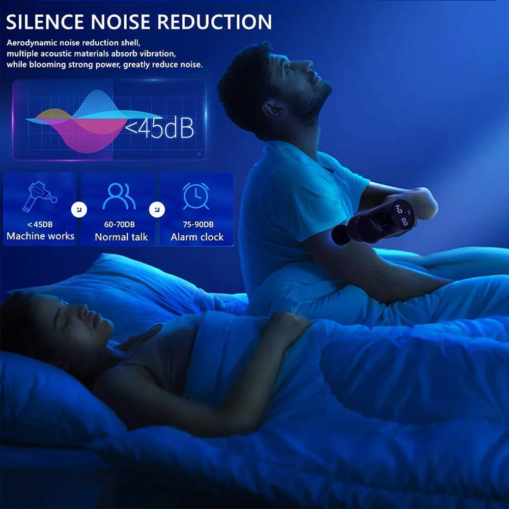 Профессиональный Массажный пистолет для глубокого мышечного массажа