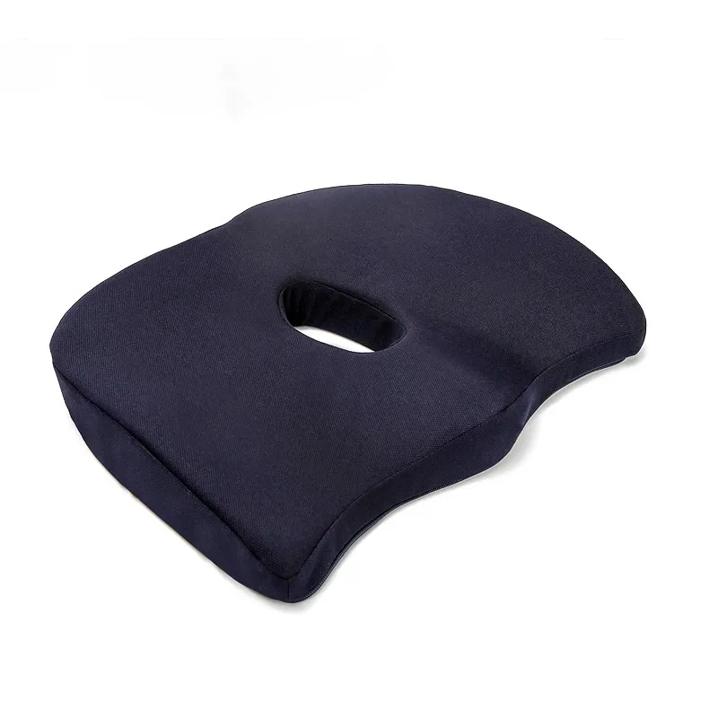 Синий Car Cushion Summer Skid-proof Air Cushion Office Seat Increase Cushion - Название цвета: Синий