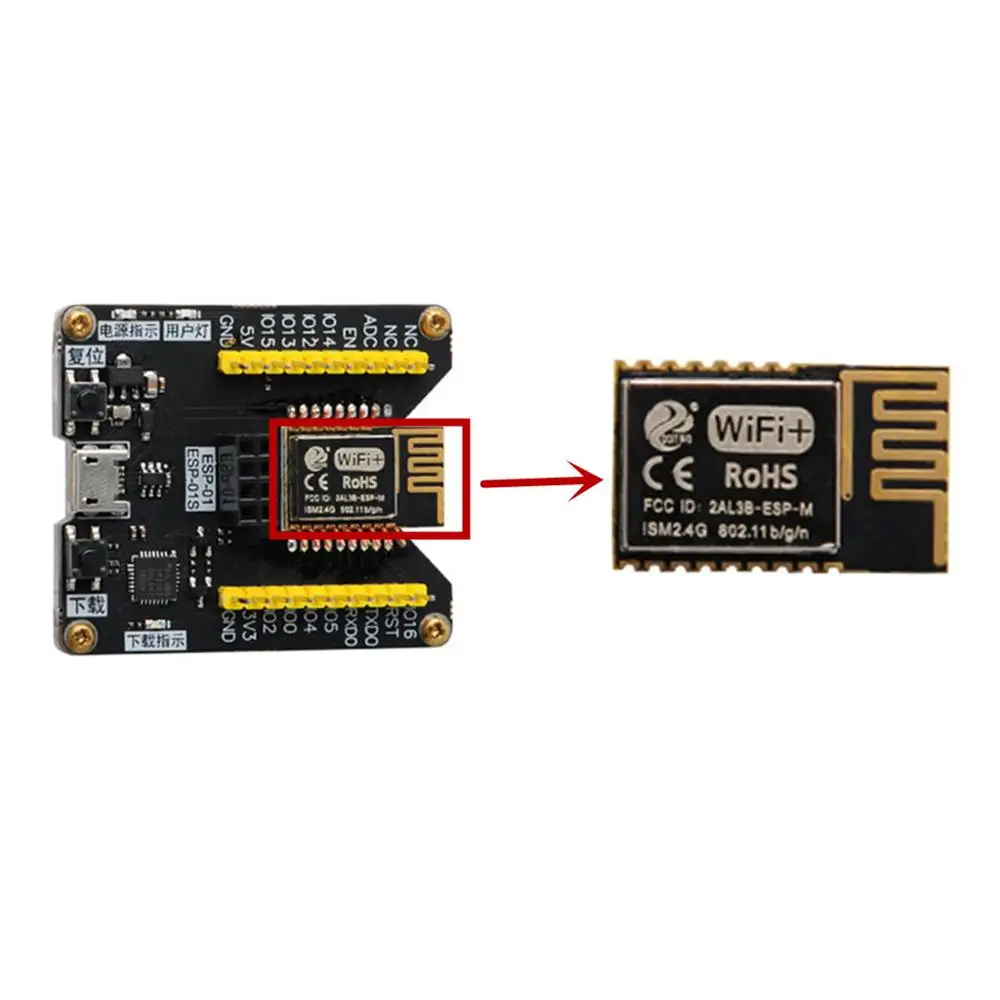 ESP8285 горелка прошивки мигает загрузчик программы Updater ESP M2 WiFi модуль