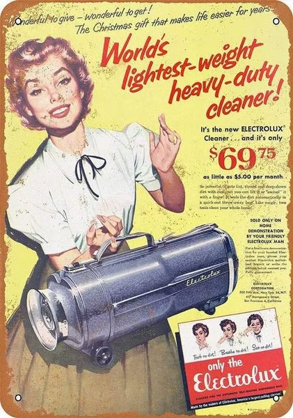 

Vacuum Cleaners Tin Sign art wall decoration,vintage aluminum retro metal sign