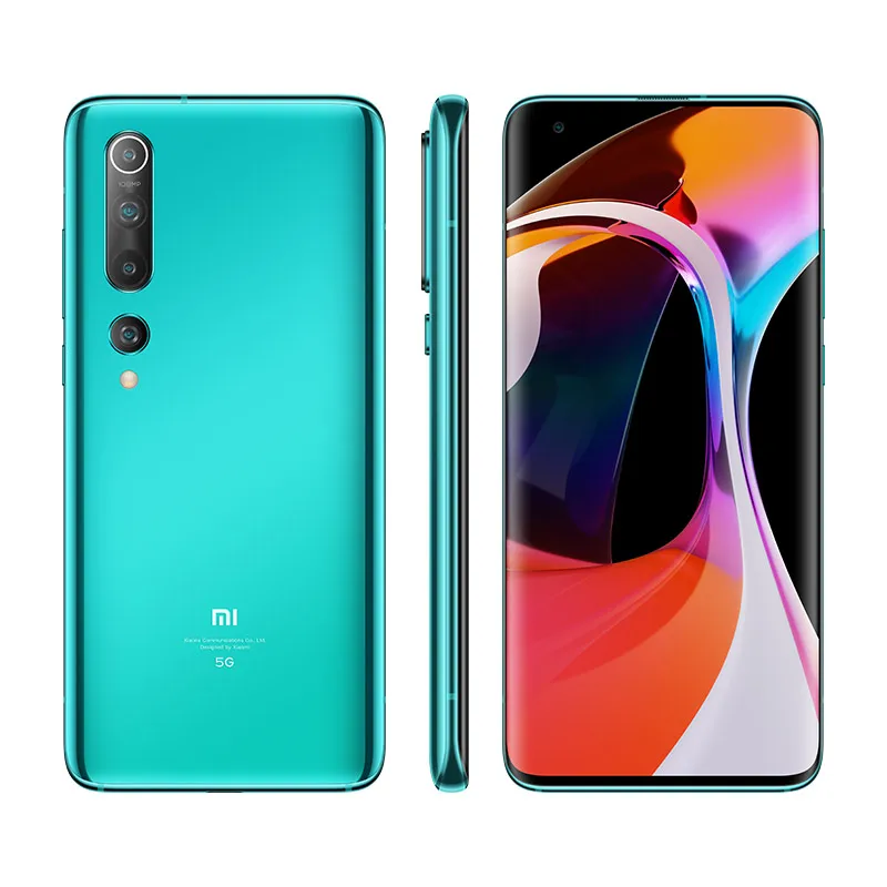 Глобальная версия Xiaomi Mi 10 Mi10 5G мобильных телефонов Snapdragon 865 8 Гб 256 108MP Quad Camera 6 67 &quot90
