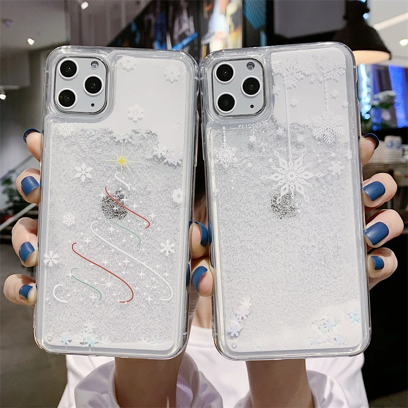 Модный Блестящий чехол с жидким песком для iPhone 11 XS Pro XR Max X защитный s iPhione 7 8 Plus 6s