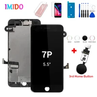 oem lcd complete screen for iphone 7 8 plus 7p display touch digitizer full assembly replacement with home button grade aaa