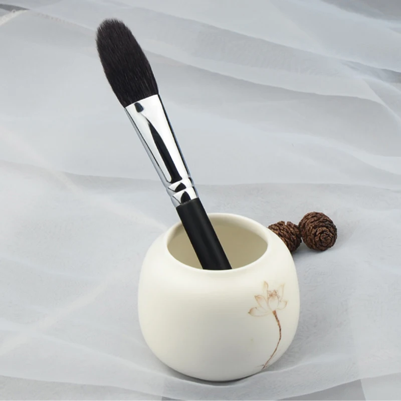 Профессиональная Кисть для макияжа ручной работы R11 щетка с длинной щетиной