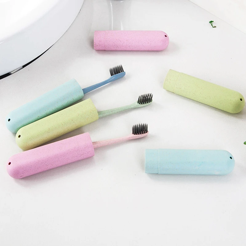 Портативная коробка для зубных щеток 1 шт. Для Путешествий Походов Кемпинга