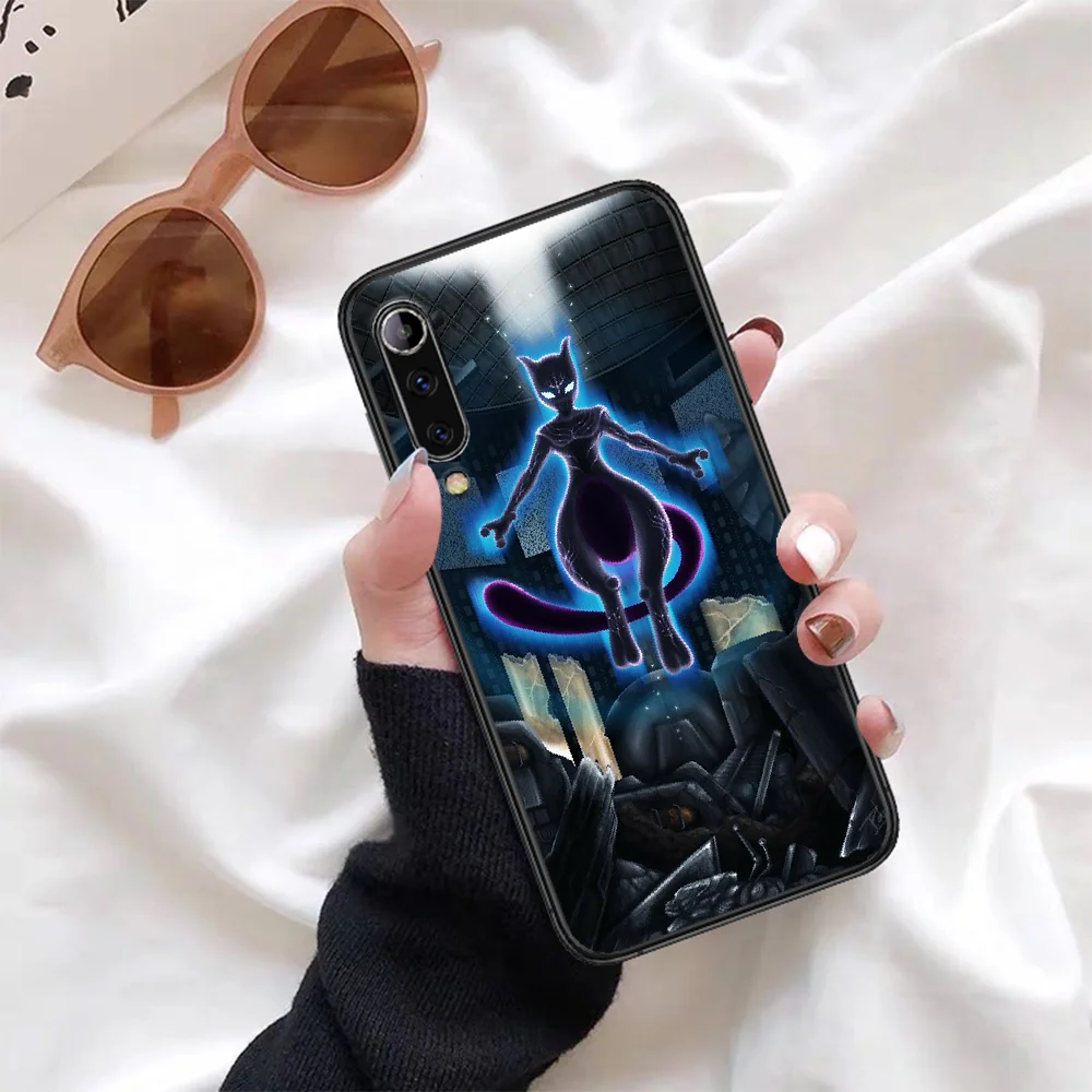 

cartoon P-Pokemones Phone Case For Xiaomi Mi Note 10 A3 9 MAX 3 A2 8 9 Lite Pro Ultra black Coque Trend Funda Luxury Shell