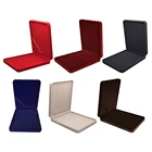 Бархатная Подарочная коробка для ожерелья, Дорожный Чехол для хранения ювелирных изделий