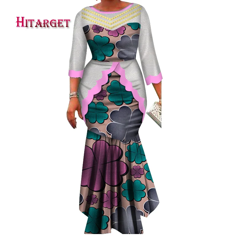 Женское платье туника в африканском стиле модель WY3366 большого размера 6xl на