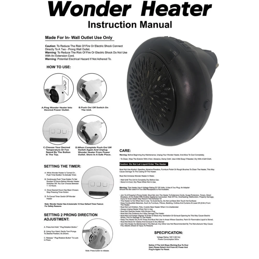 Настольный обогреватель теплого воздуха домашний офисный настенный удобный