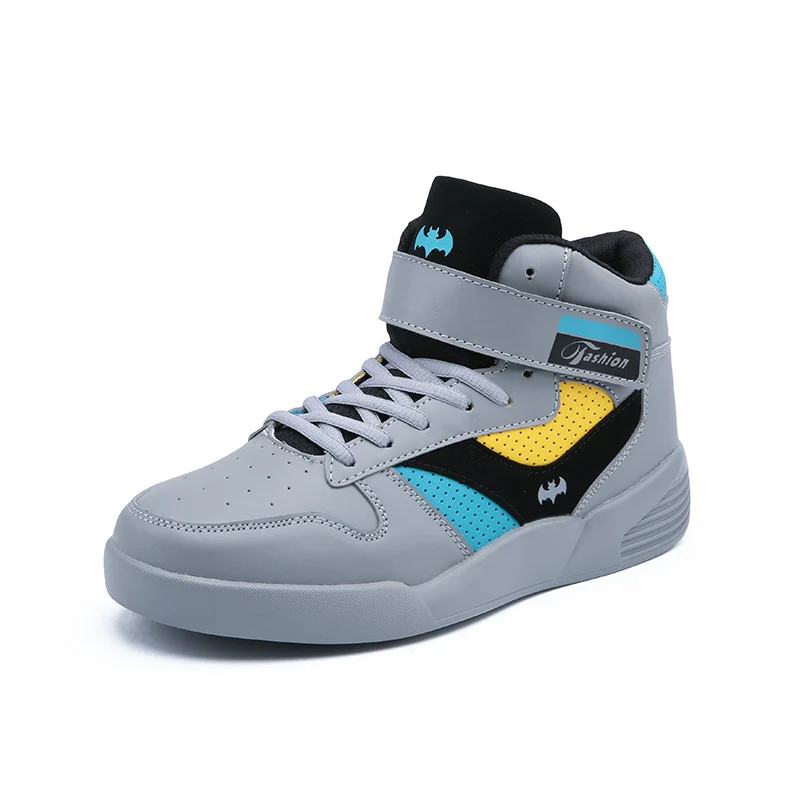 Мужская обувь кроссовки ботильоны большого размера мужские кожаные ботинки в