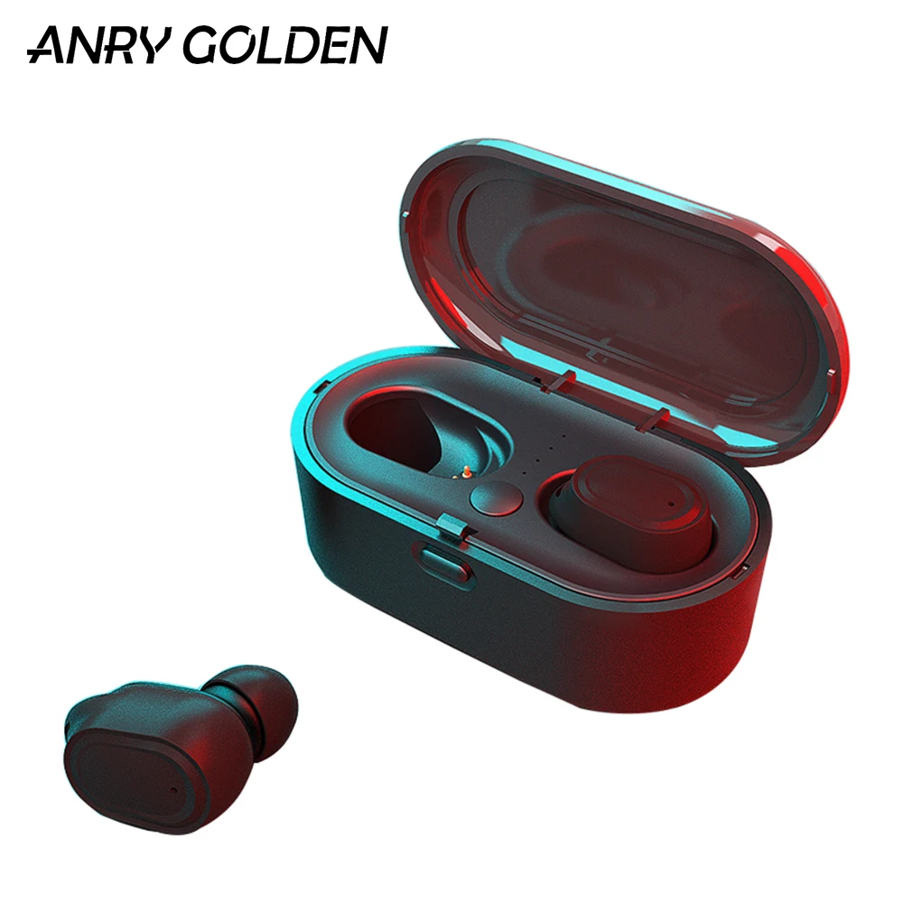 ANRY True беспроводные наушники Bluetooth 5 0 in-Ear 3D стерео TWS авто-пара гарнитуры с