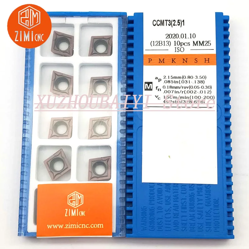 Твердосплавные пластины CCMT09T304/CCMT09T308/CCMT060208/CCMT060204 100% оригинальные внешние