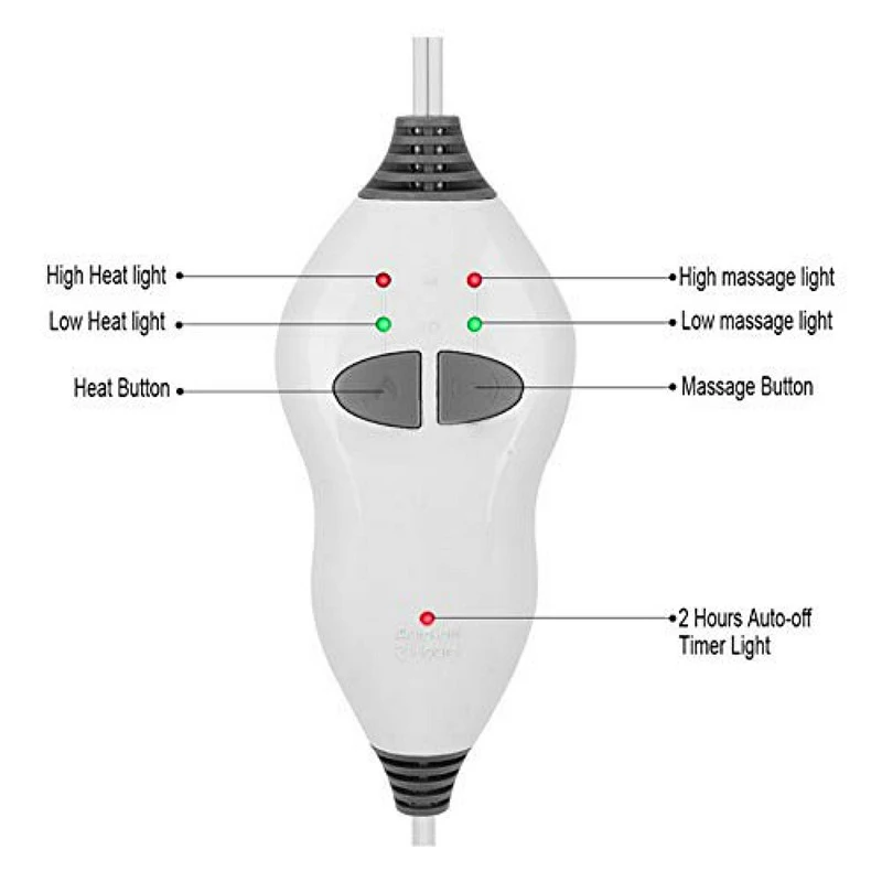 Фланелевая Подушечка для снятия симптомов боли в мышцах и плечах|Электрические