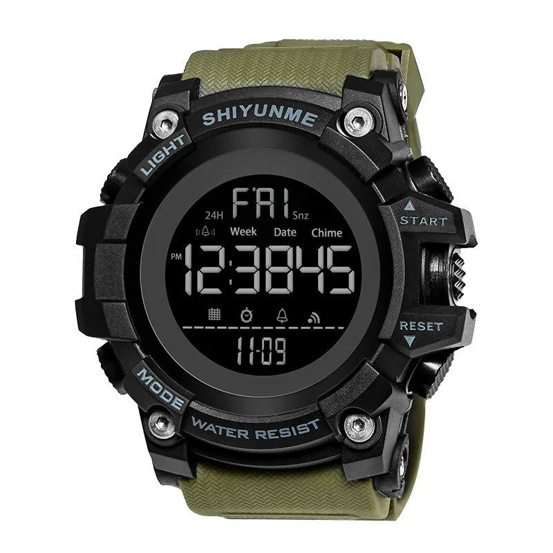 

Waterproof Sport Men's Digital Watc 2021 Multi-Function Luminous Smart Gold Vip Luxury Brand Wristwatch Alarm Clock Electronic