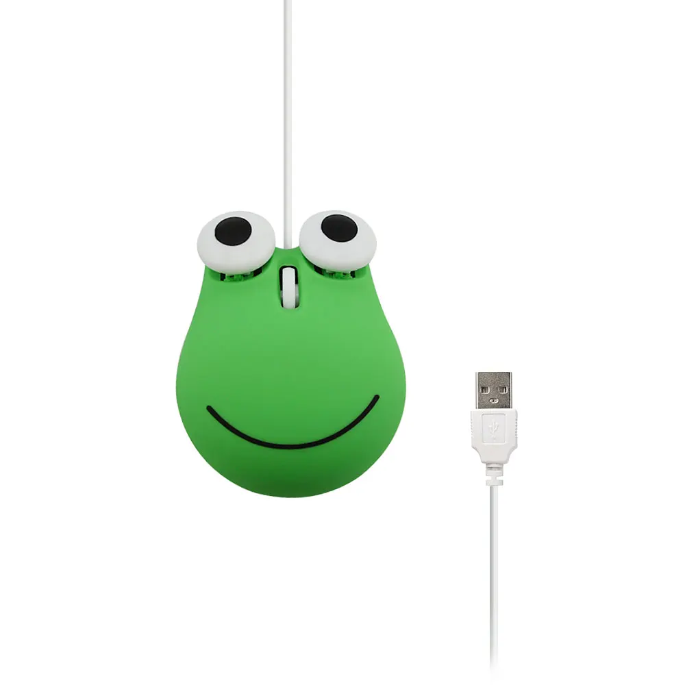 Игровая офисная мышь USB оптическая компьютерная 3D милая мультяшная проводная