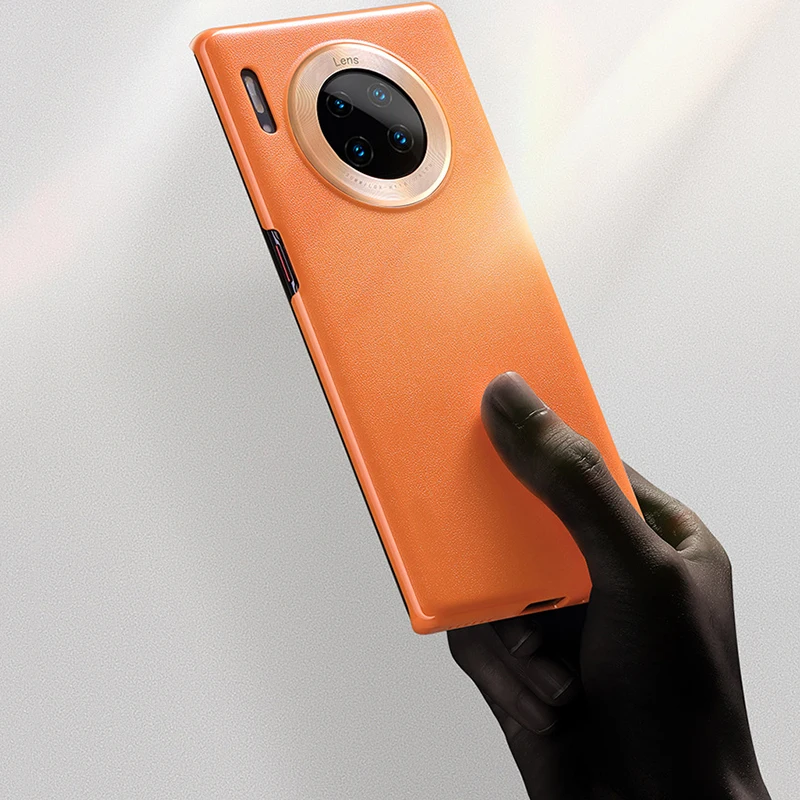 Чехол-накладка для Huawei Mate 30 Pro из искусственной кожи | Мобильные телефоны и