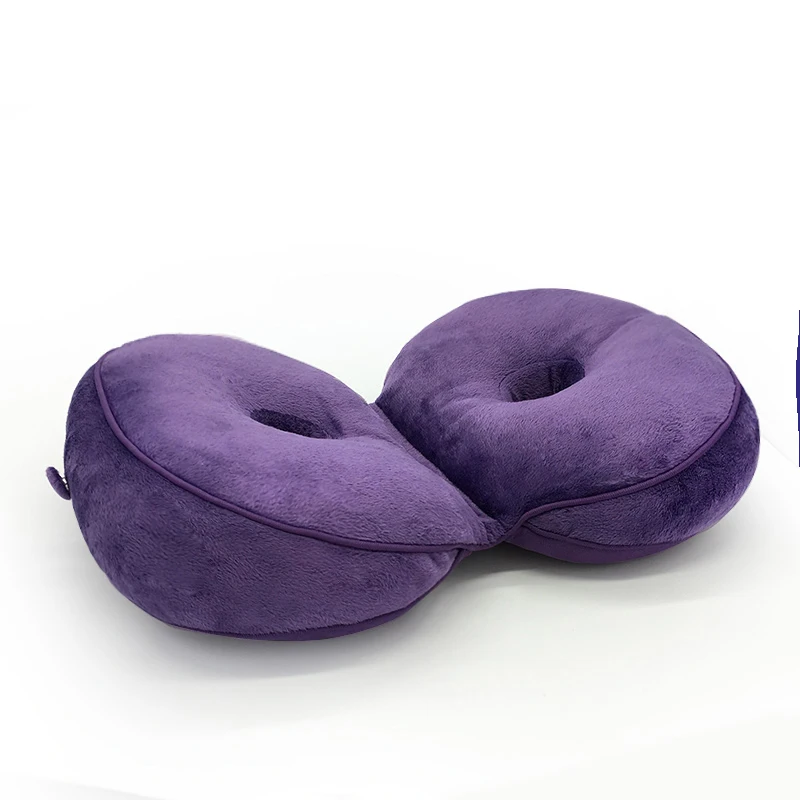 Плюшевая комфортная многофункциональная подушка на два сиденья красивые