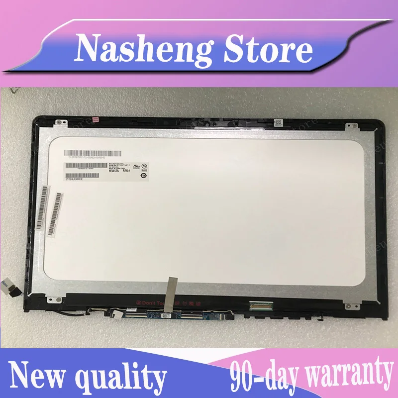 

15.6"LCD Touch Display For HP X360 Pavilion 15-BR 15T-BR000 15 BR Series LCD Touch Assembly Screen Frame and Small Board1366X768