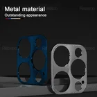 Защитный чехол из сплава для камеры iphone 12 mini coque fundas i phone12 iphone12 pro max Чехол задний металлический объектив защитное кольцо
