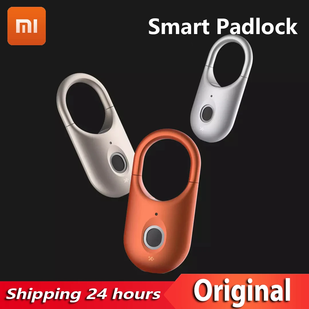 

Умный Замок Xiaomi YOUPIN, Bluetooth-замок со сканером отпечатков пальцев, дверной замок без ключа, с приложением Mi Home