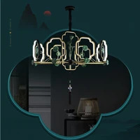 new chandelier living room modern chinese style lamp bedroom zen personality led indoor lighting