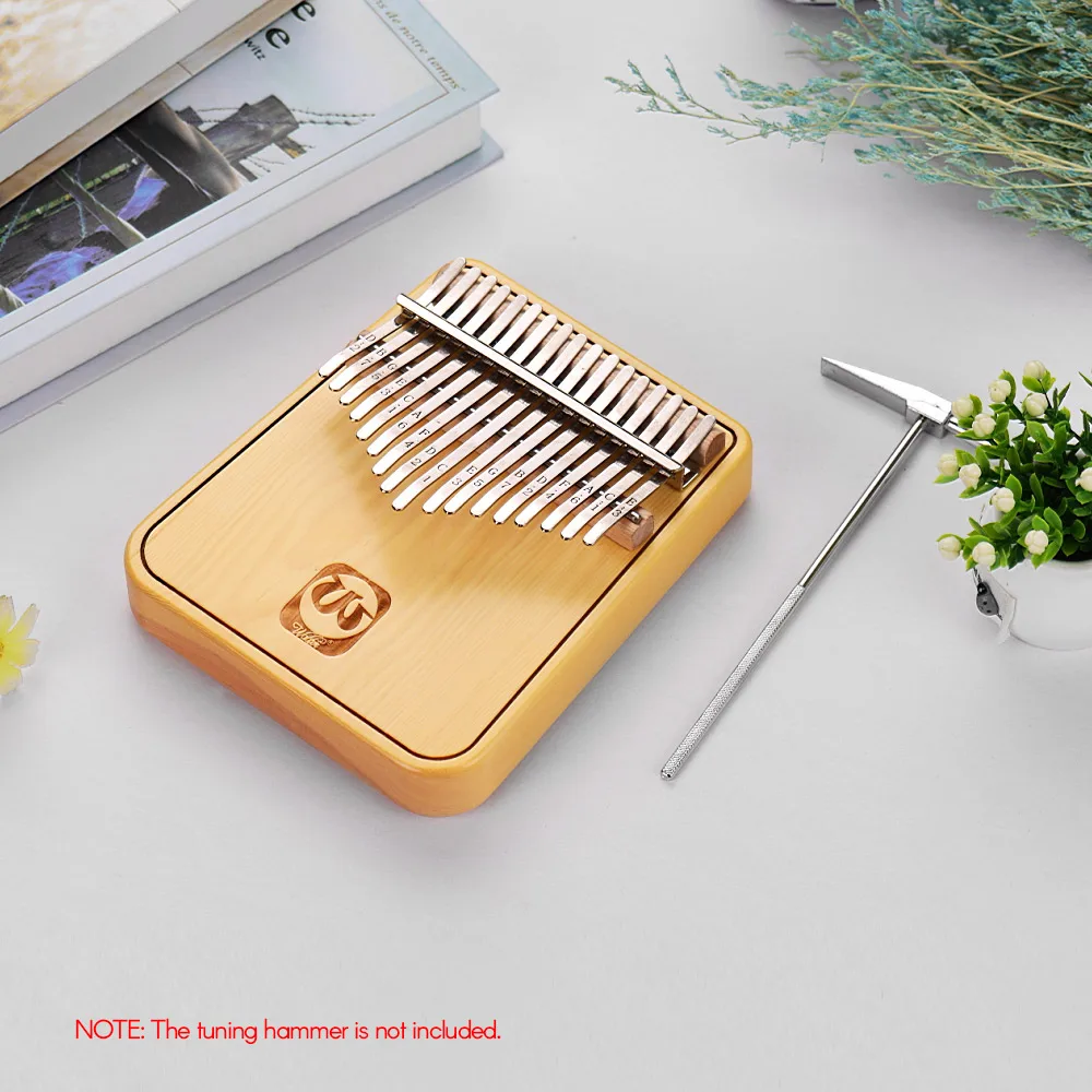 Уолтер. t WK 17PD Портативный 17 клавишным Kalimba игрушечное пианино Mbira ель дерево с