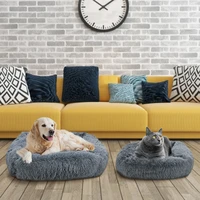 square super soft dog bed warm plush cat mat dog beds for large dogs puppy bed house nest cushion pet product accessories