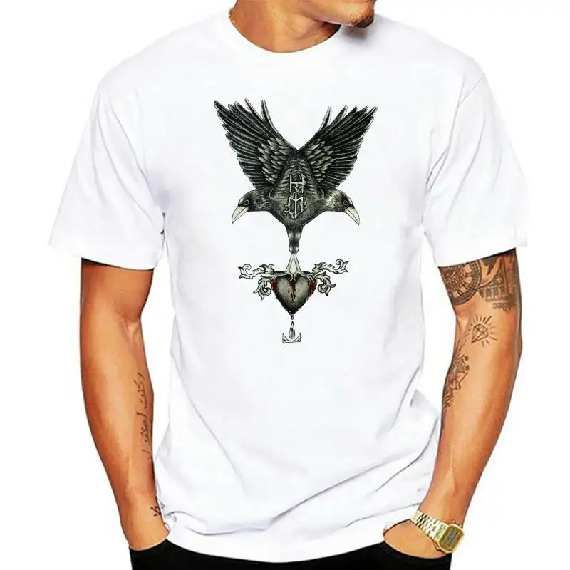 

Men t shirt Him Heartagram Summer Shirt High Quality White Tops S-XXXL t-shirt novelty tshirt women