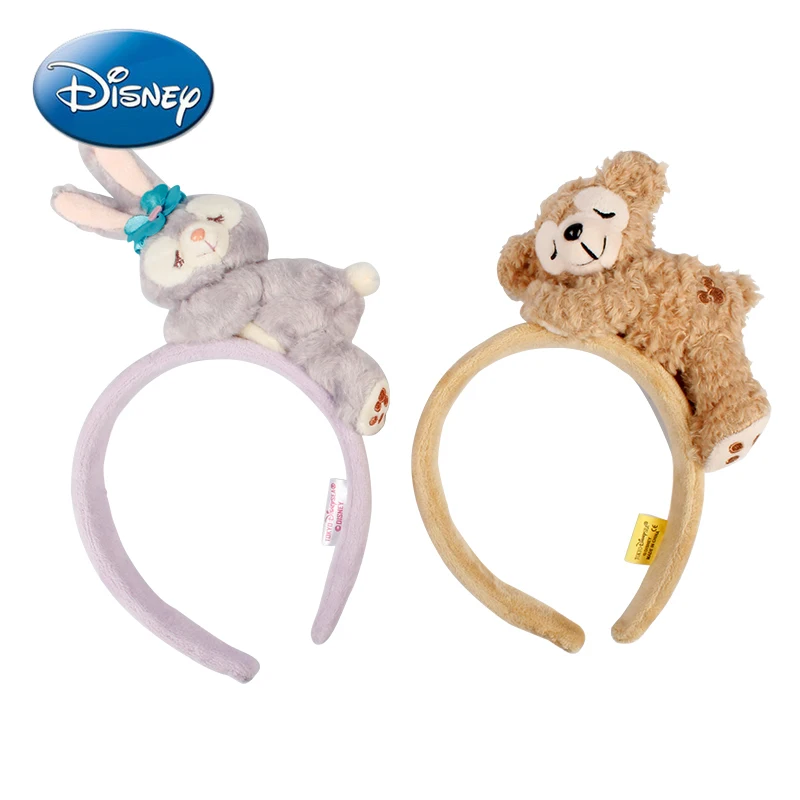

Disney Original Anime Accessories Headwear Star Dew Hairband Ballet Rabbit Ear Band Shirley Hairpin Duffey Plush Headdress02